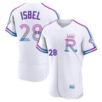KC.Royals #28 Kyle Isbel Player White 2026 City Connect Limited Elite Home Ddoa Stitched Jerseys