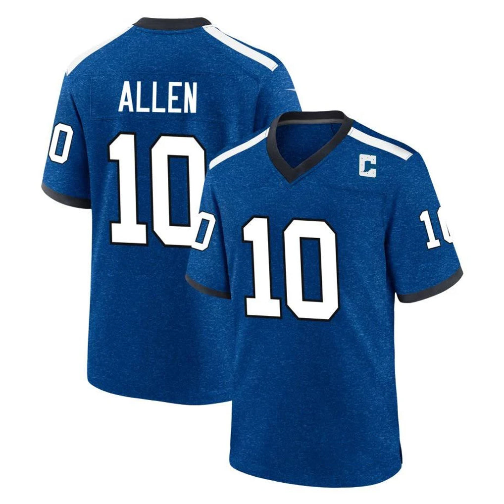 IN.Colts #10 Keenan Allen Player Royal Alternate Indiana Nights Home Game Ddoa Stitched Jerseys