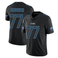 T.Titans #77 Peter Skoronski Player Black Impact Limited Home Game Ddoa Stitched Jerseys