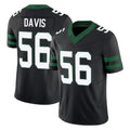 NY.Jets #56 Demario Davis Player Black Limited Legacy Vapor F.U.S.E. Home Game Ddoa Stitched Jerseys