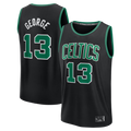 Ddoa B.Celtics #13 Paul George Black Fast Break Replica Jerseys - Statement Edition