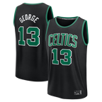 Ddoa B.Celtics #13 Paul George Black Fast Break Replica Jerseys - Statement Edition