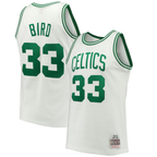 Ddoa B.Celtics #33 Larry Bird Mitchell & Ness White Hardwood Classics 198586 Swingman Jerseys