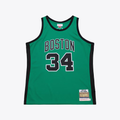 Ddoa B.Celtics #34 Paul Pierce Mitchell & Ness Kelly Green 2007-08 Hardwood Classics Authentic Jerseys