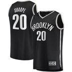 Ddoa B.Nets #20 Day'Ron Sharpe  Black Fast Break Replica Jerseys - Icon Edition
