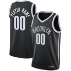 Ddoa Custom B.Nets Black Swingman Custom Jerseys - Icon Edition