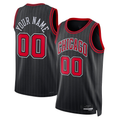 Ddoa Custom C.Bulls Black 2022-23 Swingman Jerseys - Statement Edition
