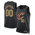 Ddoa Custom C.Cavaliers Black 2022-23 Swingman Jerseys - Statement Edition
