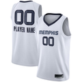 Ddoa Custom M.Grizzlies White 2020-2021 Swingman Stitched Jerseys - Association Edition