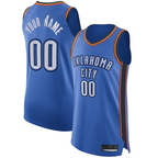 Ddoa Custom OC.Thunder Blue Authentic Stitched Jerseys - Icon Edition