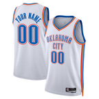 Ddoa Custom OC.Thunder White Swingman Stitched Jerseys- Association Edition
