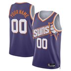 Ddoa Custom P.Suns Purple Swingman Jerseys - Icon Edition