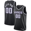 Ddoa Custom S.kings Black Swingman Jerseys - Statement Edition
