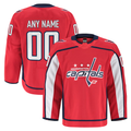Ddoa Custom W.Capitals Red Home Authentic Pro Jerseys