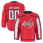 Ddoa Custom W.Capitals Red Home Authentic Pro Jerseys