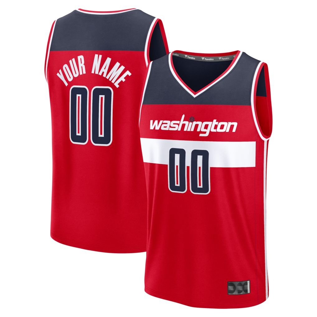 Ddoa Custom W.Wizards Red Fastbreak Jerseys - Icon Edition