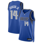 Ddoa D.Mavericks #14 Morez Johnson Jr. Blue Swingman Jerseys - Icon Edition