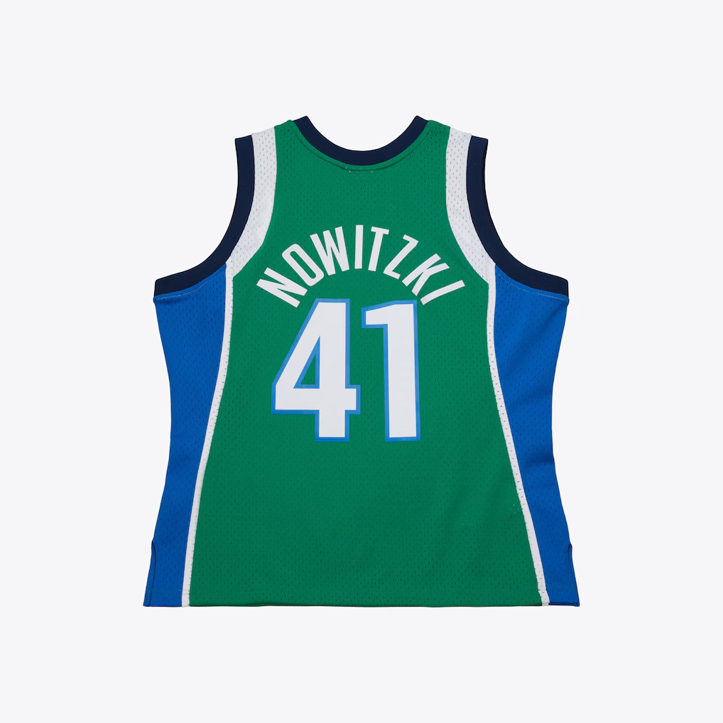 Ddoa D.Mavericks #41Dirk Nowitzki Mitchell & Ness Swingman Stitched Jerseys 2004