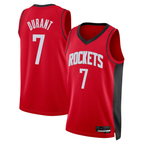 Ddoa H.Rockets #7 Kevin Durant Red Swingman Player Stitched Jerseys-Icon Edition
