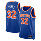 Ddoa NY.Knicks #32 Karl-Anthony Towns Blue Swingman Jerseys - Icon Edition
