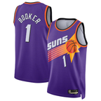 Ddoa P.Sunss #1 Devin Booker Purple Swingman Jerseys - Classic Edition