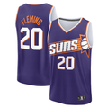 Ddoa P.Sunss #20 Rasheer Fleming Fanatics Purple Fast Break Replica Jerseys - Icon Edition