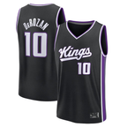 Ddoa S.kings #10 DeMar DeRozan Fanatics Black Fast Break Replica Player Jerseys - Icon Edition