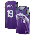 Ddoa U.Jazz #19 Ace Bailey Purple Swingman Jerseys - Icon Edition