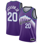Ddoa U.Jazz #20 Jaren Jackson Jr. Purple Swingman Jerseys- Icon Edition