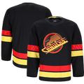 Ddoa V.Canucks Black Alternate Authentic Pro Jerseys