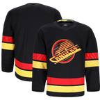 Ddoa V.Canucks Black Alternate Authentic Pro Jerseys