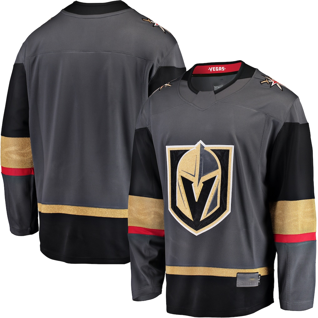 Ddoa V.Golden Knights Gray Breakaway Alternate Jerseys