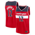 Ddoa W.Wizards #12 Tre Johnson III Red Fast Break Replica Jerseys - Icon Edition