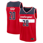 Ddoa W.Wizards #20 Alex Sarr Red Fast Break Replica Jerseys - Icon Edition