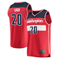 Ddoa W.Wizards #20 Alexandre Sarr Red Fast Break Replica Player Jerseys - Icon Edition