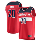 Ddoa W.Wizards #20 Alexandre Sarr Red Fast Break Replica Player Jerseys - Icon Edition