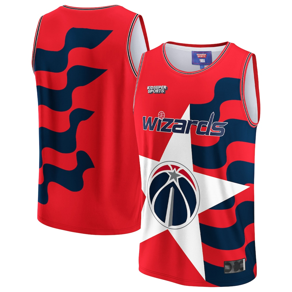Ddoa W.Wizards & KidSuper Studios by Red Hometown Jerseys