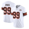 C.Browns #99 Julian Okwara Player White Limited  Vapor 1946 Collection Alternate Game Ddoa Stitched Jerseys