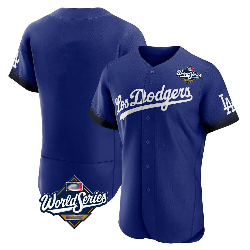 LA.Dodgers ## Dodgers Blank Player Royal City Connect Elite Home World Series Ddoa Stitched Jerseys