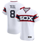C.White Sox #8 Kyle Teel Player White T-shirt Limited Elite Home Ddoa Stitched Jerseys
