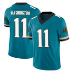 J.Jaguars #11 Parker Washington Player Teal Prowler Throwback Vapor F.U.S.E. Limited Home Game Ddoa Stitched Jerseys