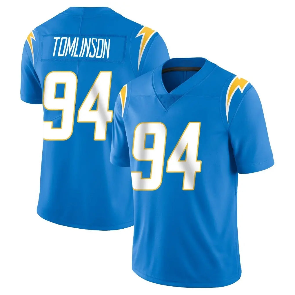 LA.Chargers #94 Dalvin Tomlinson Player Blue Limited Vapor Untouchable Home Game Ddoa Stitched Jerseys