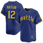 S.Mariners #12 Josh Naylor Player Royal City Connect Home Limited Ddoa Stitched Jerseys