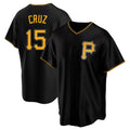 P.Pirates #15 Oneil Cruz Player Black Alternate 2025 Home Game Ddoa Stitched Jerseys