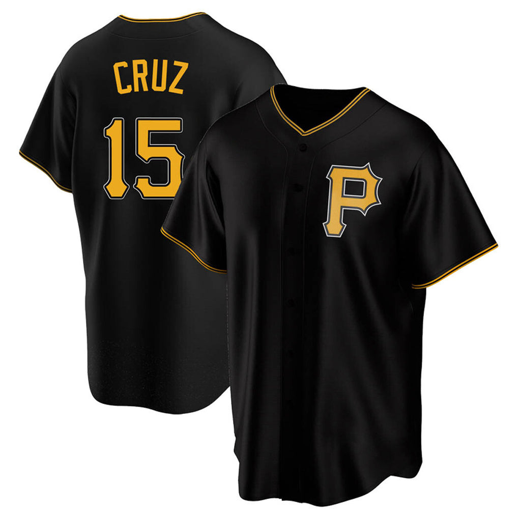 P.Pirates #15 Oneil Cruz Player Black Alternate 2025 Home Game Ddoa Stitched Jerseys