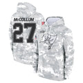 TB.Buccaneers #27 Zyon McCollum Player Arctic Camo Limited Salute to Service Pullover Hoodies Game Ddoa Stitched Jerseys