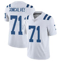 IN.Colts #71 Matt Goncalves Player White Limited Vapor Untouchable Home Game Ddoa Stitched Jerseys