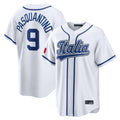 KC.Royals #9 Vinnie Pasquantino Player White Italy 2026 WBC Classic Home Ddoa Stitched Jerseys