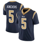 LA.Rams #5 Kamren Kinchens Player Navy Limited Vapor Untouchable Home Game Ddoa Stitched Jerseys