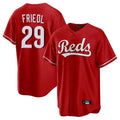C.Reds #29 TJ Friedl Player Red Home Game Ddoa Stitched Jerseys